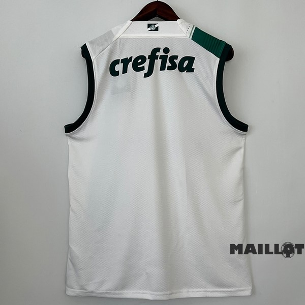 Foot Maillot Pas Cher Exterieur Maillot Sans Manches Palmeiras 2023 2024 Blanc