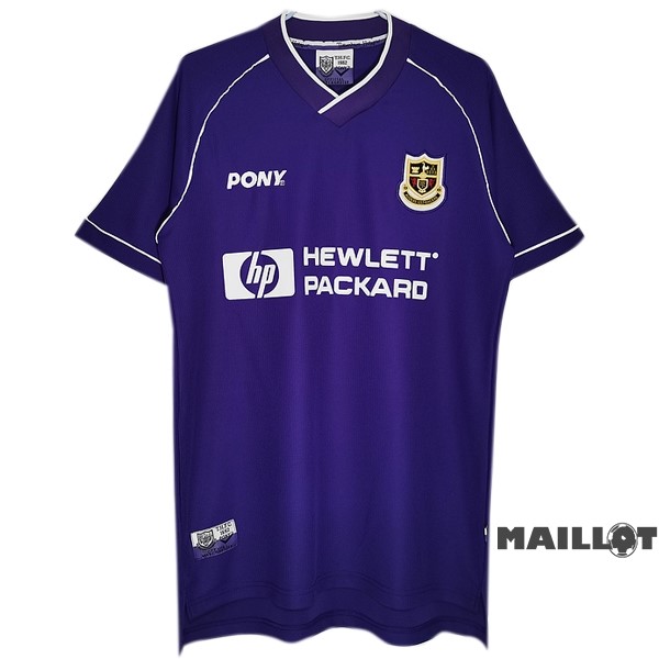 Foot Maillot Pas Cher Exterieur Maillot Tottenham Hotspur Retro 1988 1989 Purpura