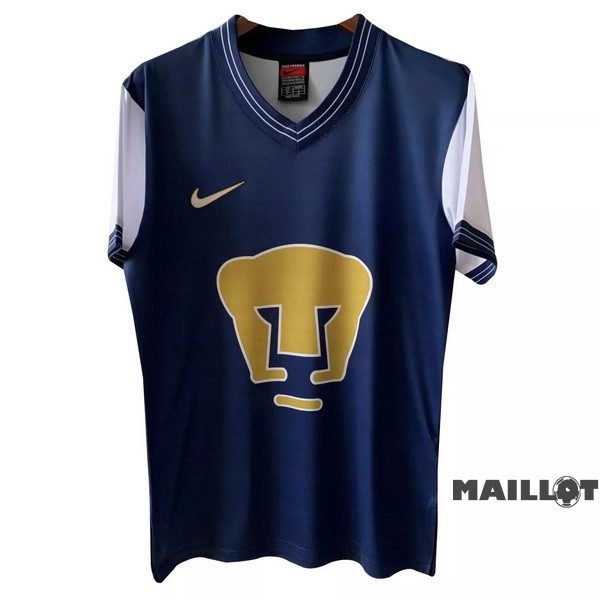 Foot Maillot Pas Cher Exterieur Maillot UNAM Pumas Retro 1998 Bleu