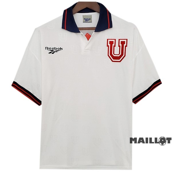 Foot Maillot Pas Cher Exterieur Maillot Universidad De Chili Retro 1998 Blanc