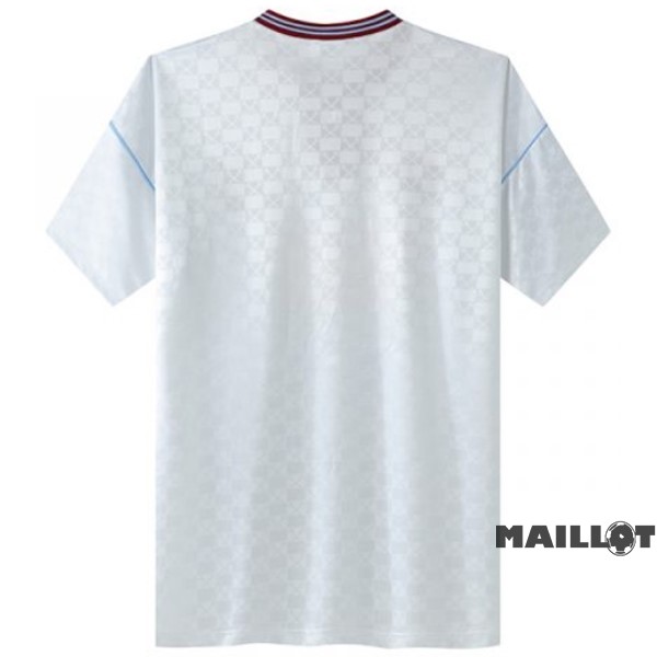 Foot Maillot Pas Cher Exterieur Maillot West Ham United Retro 1989 1990 Blanc