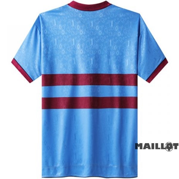 Foot Maillot Pas Cher Exterieur Maillot West Ham United Retro 1995 1997 Bleu