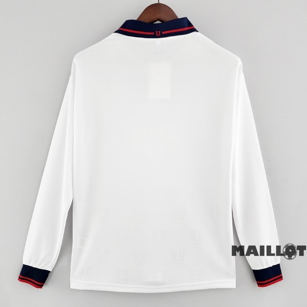 Foot Maillot Pas Cher Exterieur Manches Longues Universidad De Chili Retro 1998 Blanc
