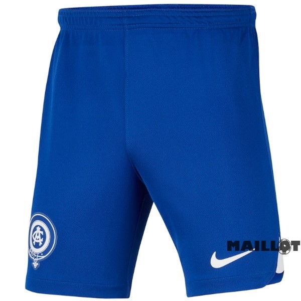 Foot Maillot Pas Cher Exterieur Pantalon Atlético Madrid 2023 2024 Bleu