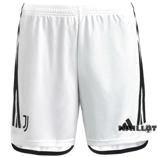 Foot Maillot Pas Cher Exterieur Pantalon Juventus 2023 2024 Blanc