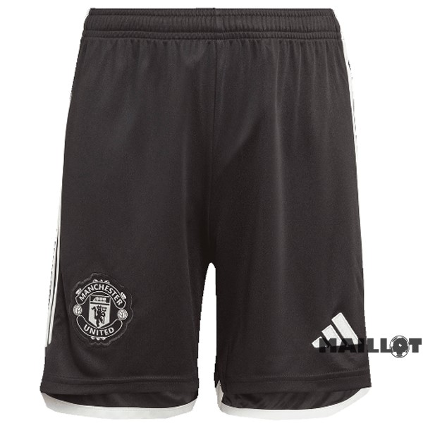 Foot Maillot Pas Cher Exterieur Pantalon Manchester United 2023 2024 Gris