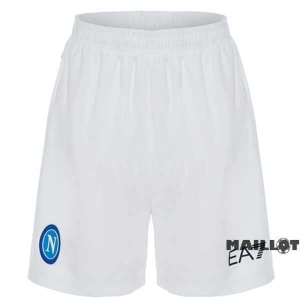 Foot Maillot Pas Cher Exterieur Pantalon Napoli 2023 2024 Blanc