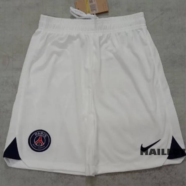 Foot Maillot Pas Cher Exterieur Pantalon Paris Saint Germain 2023 2024 Blanc