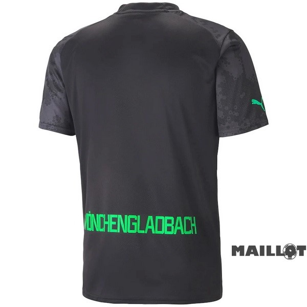Foot Maillot Pas Cher Exterieur Thailande Maillot Borussia Mönchengladbach 2022 2023 Noir