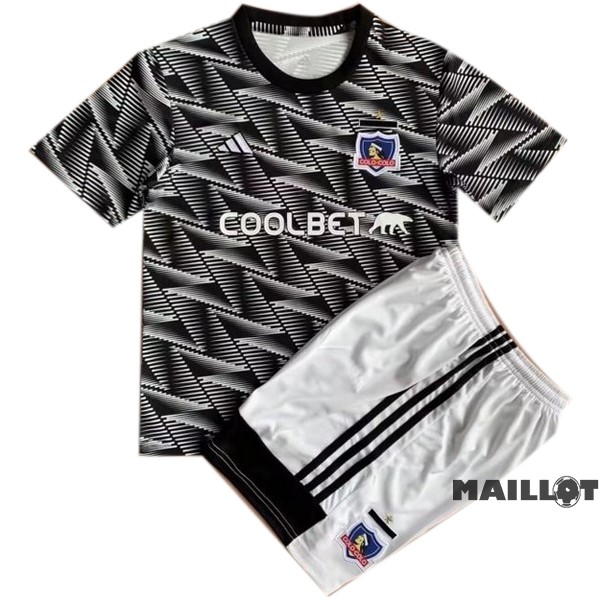 Foot Maillot Pas Cher Fourth Conjunto De Homme Colo Colo 2023 2024 Noir