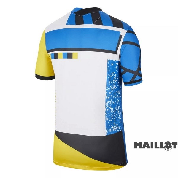 Foot Maillot Pas Cher Fourth Maillot Inter Milán Retro 2020 2021 Jaune