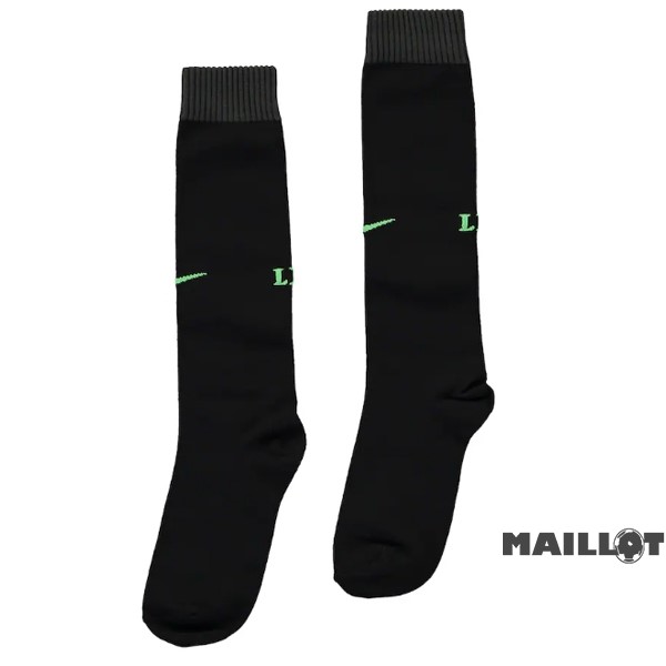 Foot Maillot Pas Cher Gardien Chaussette Liverpool 2023 2024 Noir