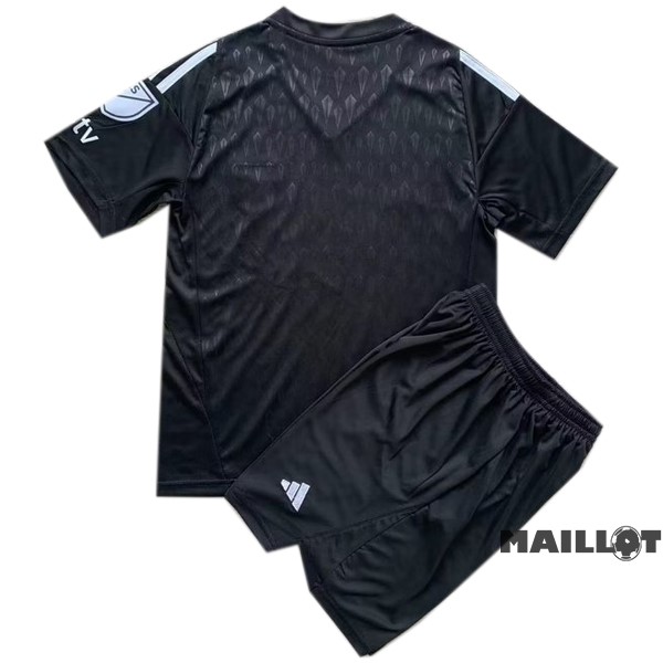 Foot Maillot Pas Cher Gardien Conjunto De Enfant Austin 2023 2024 Noir