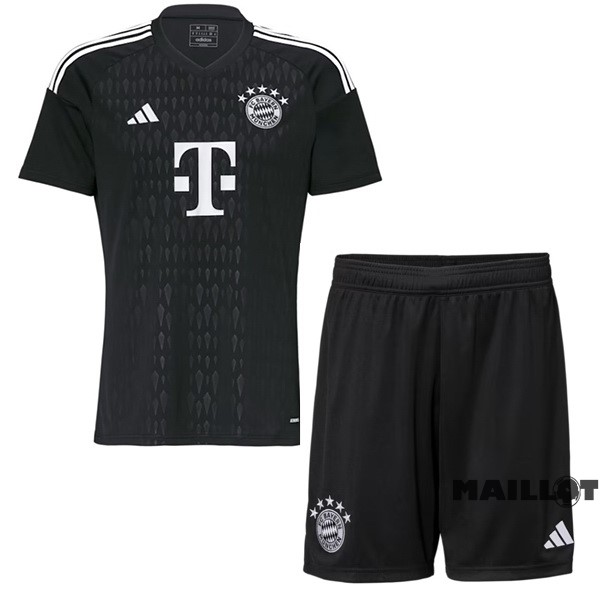 Foot Maillot Pas Cher Gardien Conjunto De Enfant Bayern Múnich 2023 2024 Noir