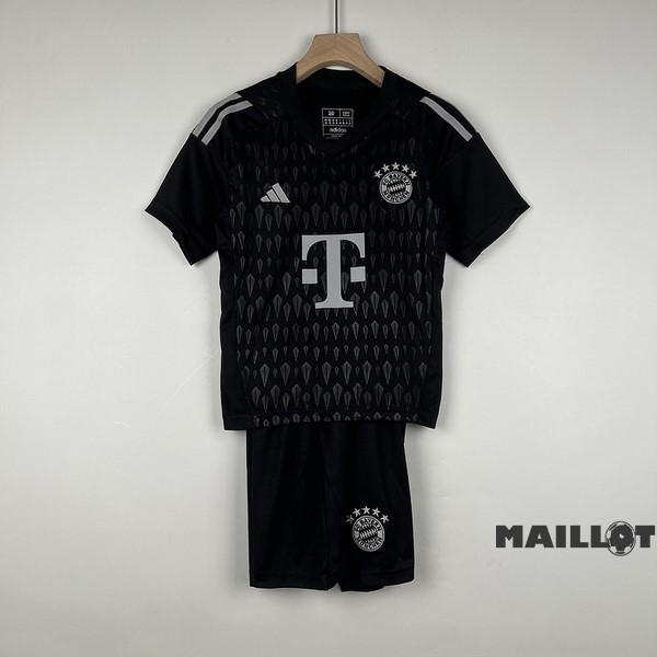 Foot Maillot Pas Cher Gardien Conjunto De Enfant Bayern Múnich 2023 2024 Noir
