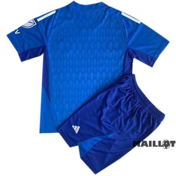 Foot Maillot Pas Cher Gardien Conjunto De Enfant Inter Miami 2023 2024 Bleu