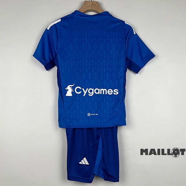 Foot Maillot Pas Cher Gardien Conjunto De Enfant Juventus 2023 2024 Bleu
