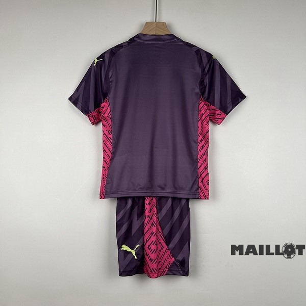 Foot Maillot Pas Cher Gardien Conjunto De Enfant Manchester City 2023 2024 Purpura