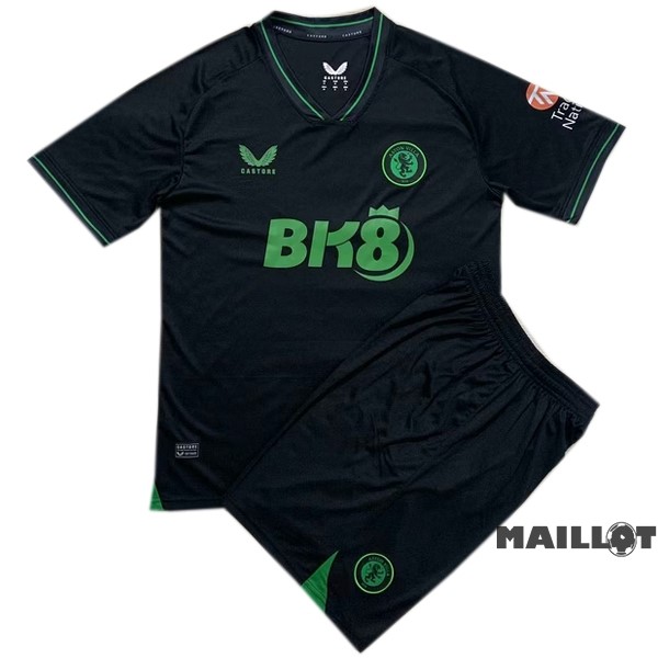 Foot Maillot Pas Cher Gardien Conjunto De Homme Aston Villa 2023 2024 Noir
