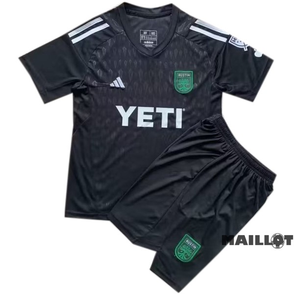 Foot Maillot Pas Cher Gardien Conjunto De Homme Austin 2023 2024 Noir