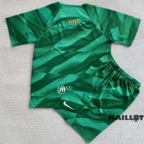Foot Maillot Pas Cher Gardien Conjunto De Homme Barcelona 2023 2024 Vert