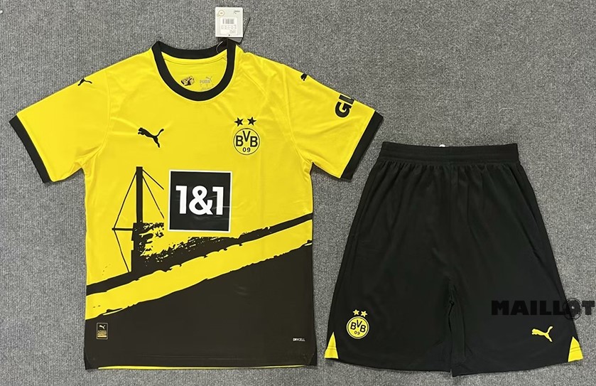 Foot Maillot Pas Cher Gardien Conjunto De Homme Borussia Dortmund 2023 2024 Jaune
