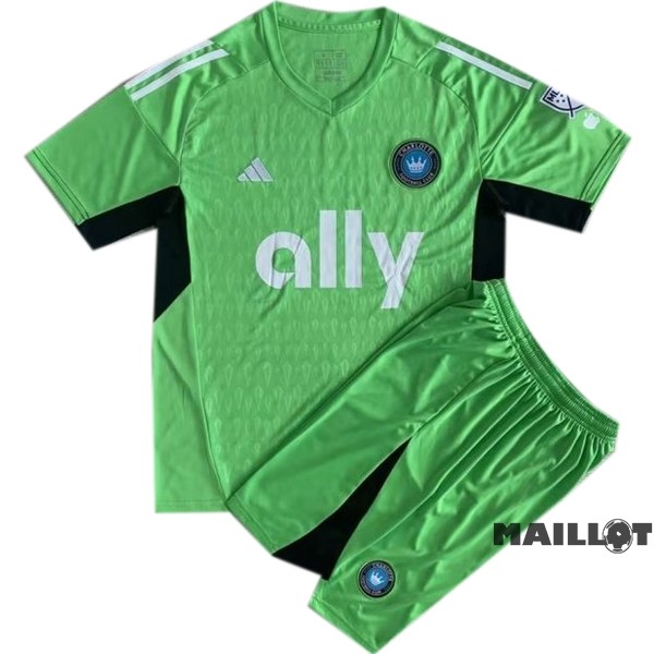 Foot Maillot Pas Cher Gardien Conjunto De Homme Charlotte 2023 2024 Vert