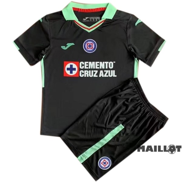 Foot Maillot Pas Cher Gardien Conjunto De Homme Cruz Bleu 2022 2023 Noir
