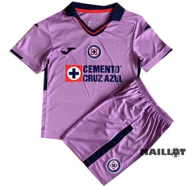 Foot Maillot Pas Cher Gardien Conjunto De Homme Cruz Bleu 2022 2023 Purpura