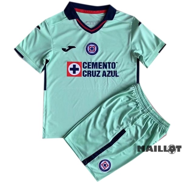 Foot Maillot Pas Cher Gardien Conjunto De Homme Cruz Bleu 2022 2023 Vert