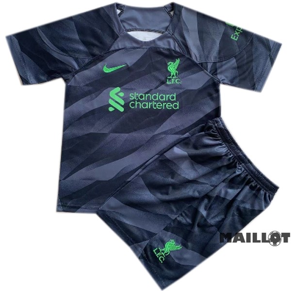 Foot Maillot Pas Cher Gardien Conjunto De Homme Liverpool 2023 2024 Noir
