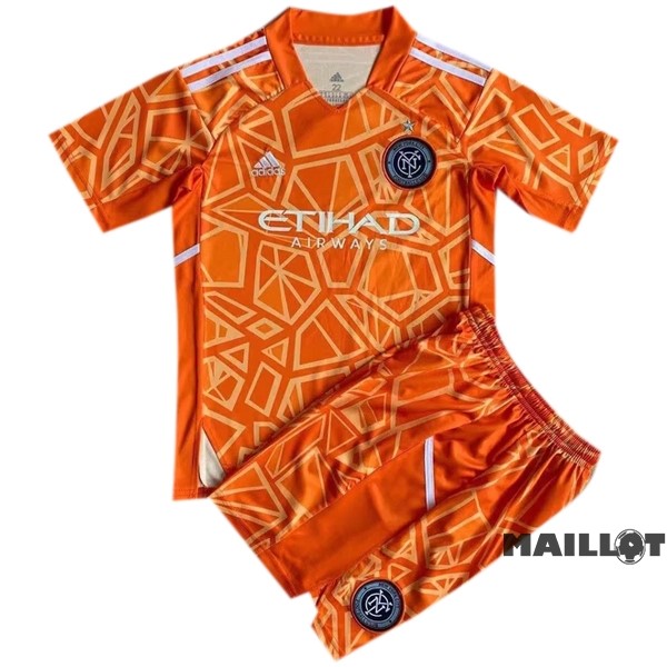 Foot Maillot Pas Cher Gardien Conjunto De Homme New York City 2022 2023 Orange