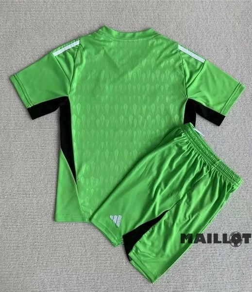 Foot Maillot Pas Cher Gardien Conjunto De Homme Real Madrid 2023 2024 Vert