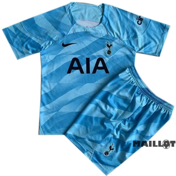 Foot Maillot Pas Cher Gardien Conjunto De Homme Tottenham Hotspur 2023 2024 Bleu