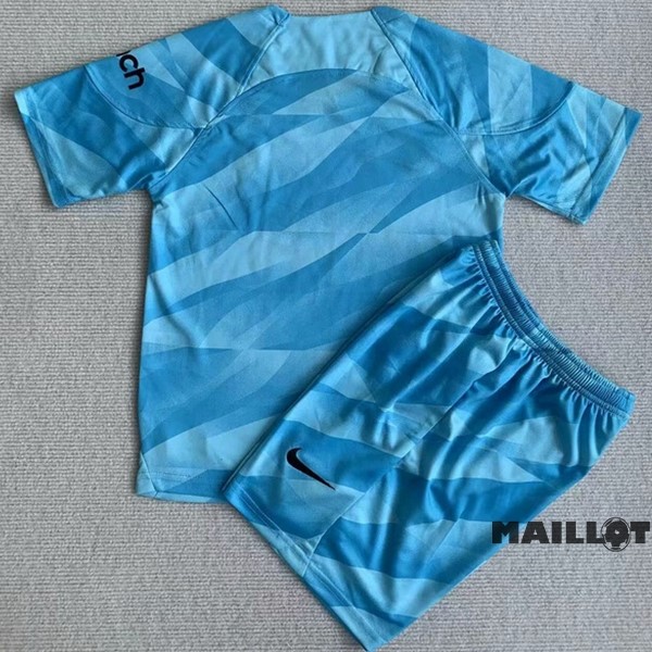 Foot Maillot Pas Cher Gardien Conjunto De Homme Tottenham Hotspur 2023 2024 Bleu