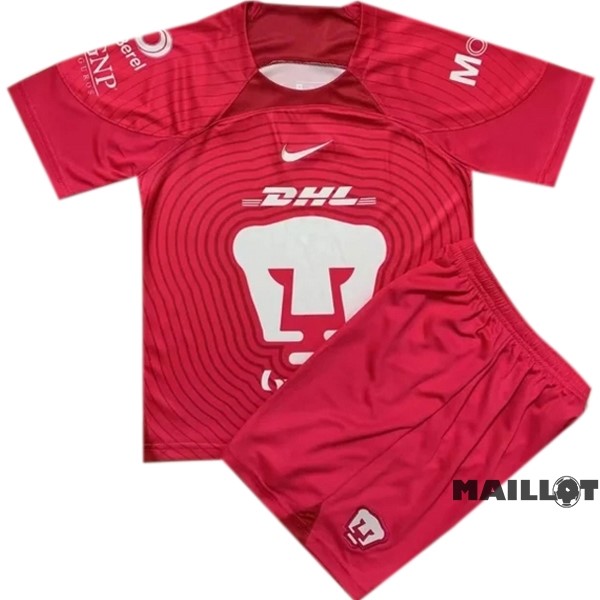Foot Maillot Pas Cher Gardien Maillot Conjunto De Homme UNAM Pumas 2022 2023 Rouge