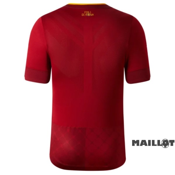 Foot Maillot Pas Cher Joueurs Domicile Maillot As Roma 2022 2023 Rouge