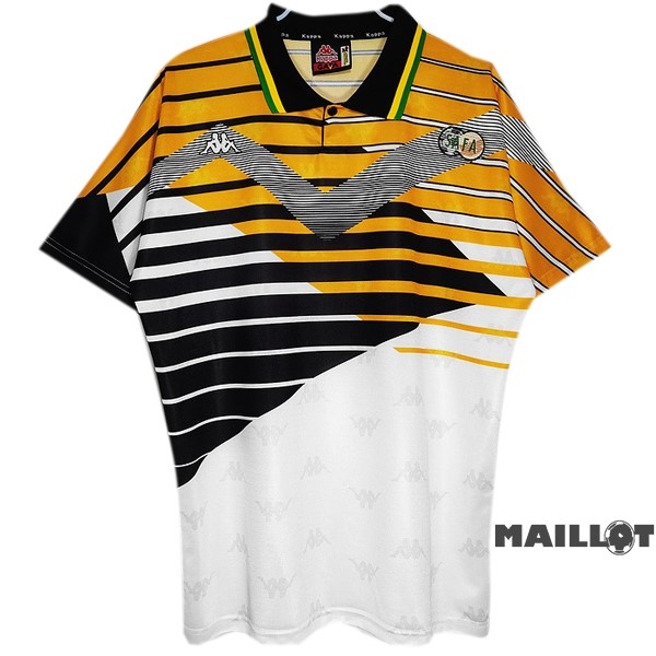 Foot Maillot Pas Cher Kappa Maillot Sudafrica Retro 1994 Jaune