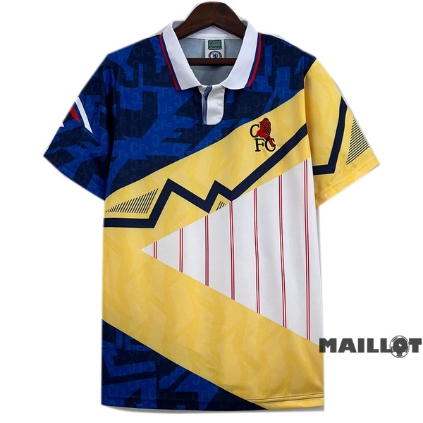 Foot Maillot Pas Cher Maillot Chelsea Retro 1990 Jaune