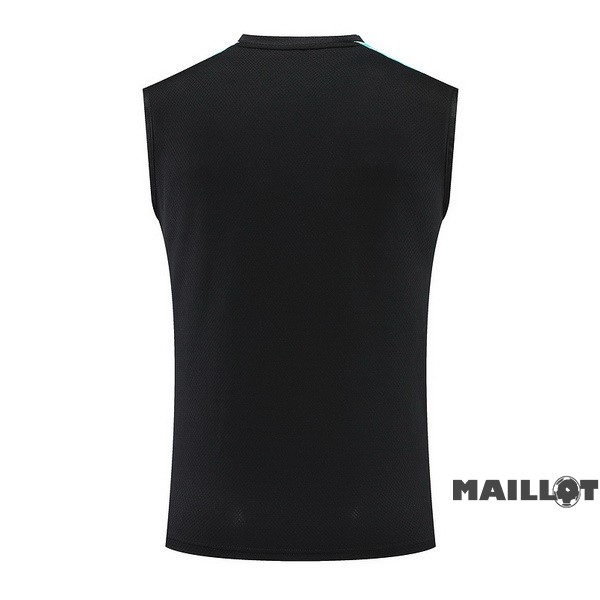 Foot Maillot Pas Cher Maillot Sans Manches Real Madrid 2022 2023 Noir Vert