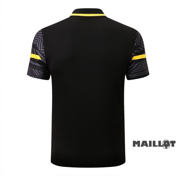Foot Maillot Pas Cher Polo Borussia Dortmund 2022 2023 Noir I Jaune