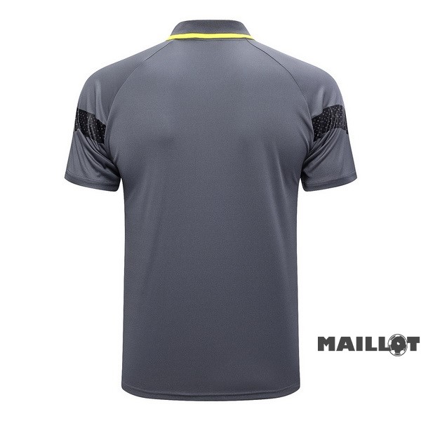 Foot Maillot Pas Cher Polo Borussia Dortmund 2023 2024 Gris