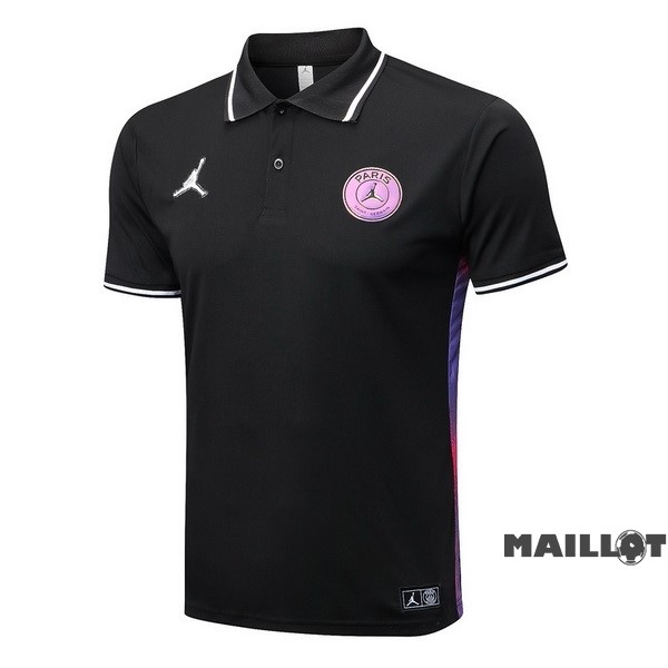 Foot Maillot Pas Cher Polo Paris Saint Germain 2022 2023 Noir Purpura