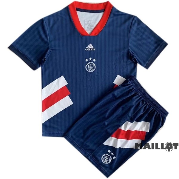 Foot Maillot Pas Cher Spécial Conjunto De Enfant Ajax 2023 2024 Bleu Marine