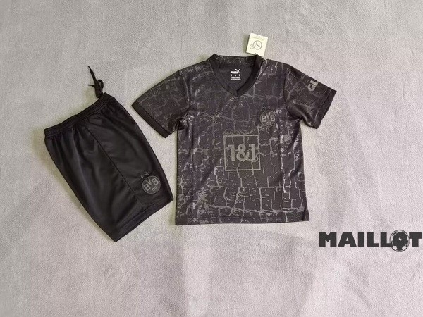 Foot Maillot Pas Cher Spécial Conjunto De Enfant Borussia Dortmund 2022 2023 Noir
