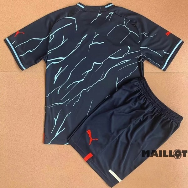 Foot Maillot Pas Cher Spécial Conjunto De Enfant Manchester City 2023 2024 Bleu Marine