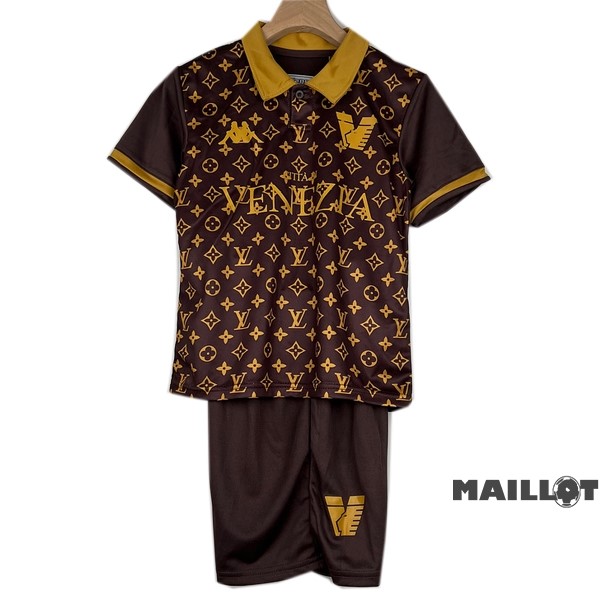 Foot Maillot Pas Cher Spécial Conjunto De Enfant Venezia 2023 2024 Marron