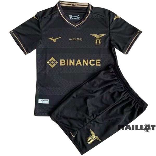 Foot Maillot Pas Cher Spécial Conjunto De Homme Lazio 2022 2023 Noir