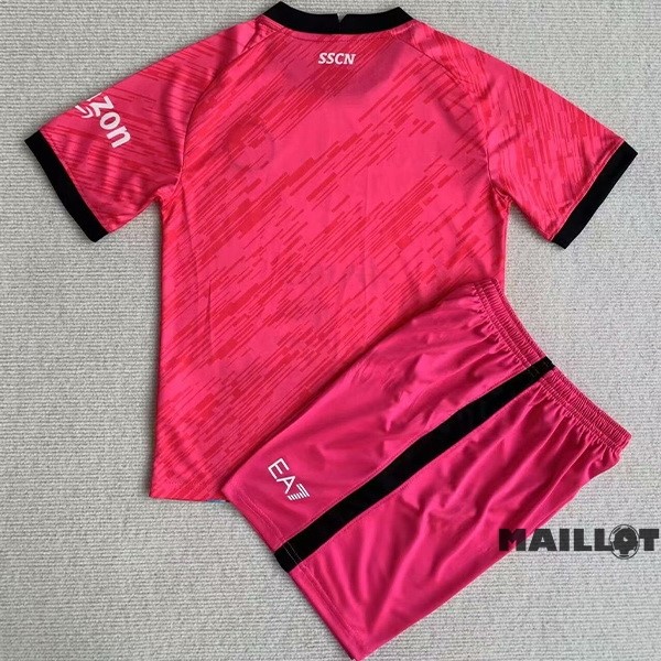 Foot Maillot Pas Cher Spécial Conjunto De Homme Napoli 2022 2023 Rose
