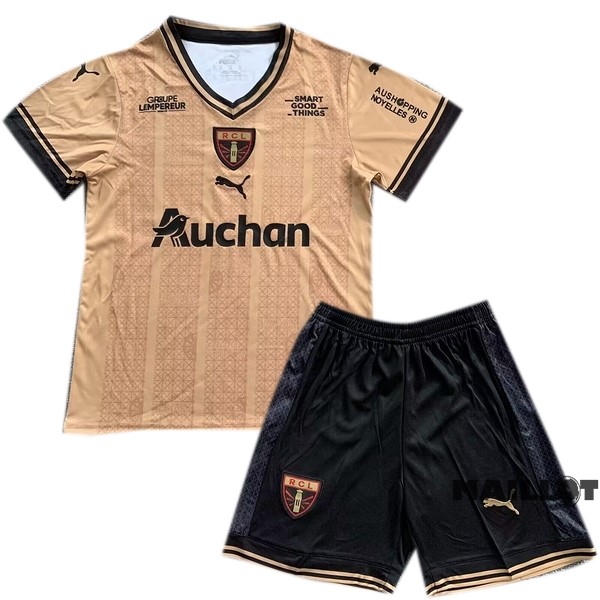 Foot Maillot Pas Cher Spécial Conjunto De Homme RC Lens 2022 2023 Jaune